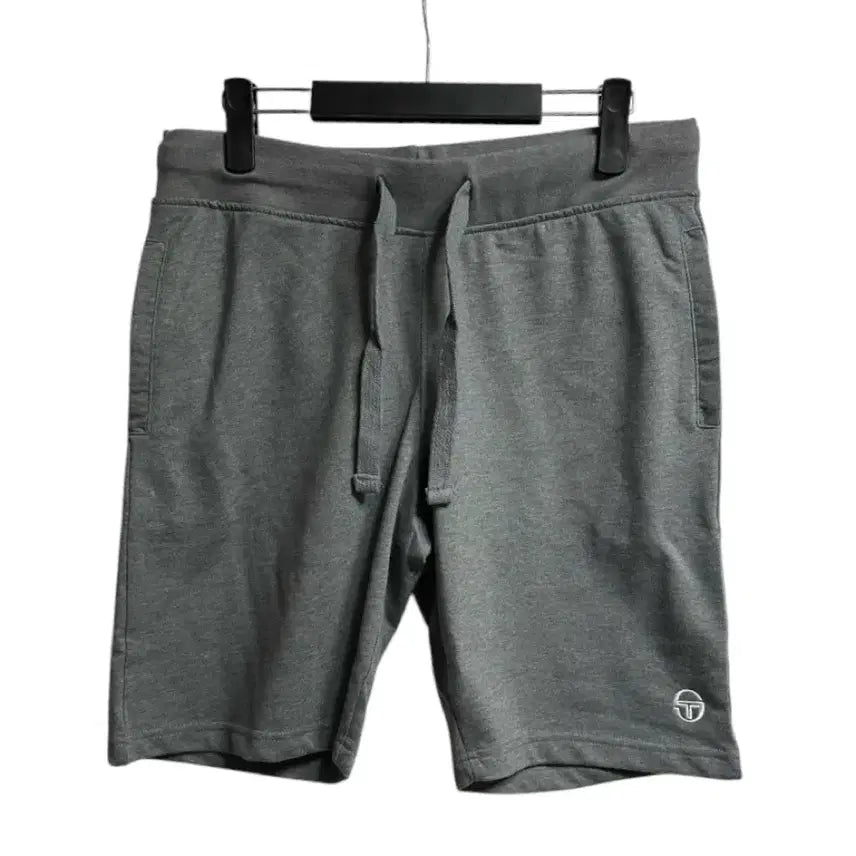 [BUNJANG] Sergio Tacchini Dark Grey Training Shorts M New / 세르지오 타키니 다크그레이 트레이닝 반바지 M 새상품