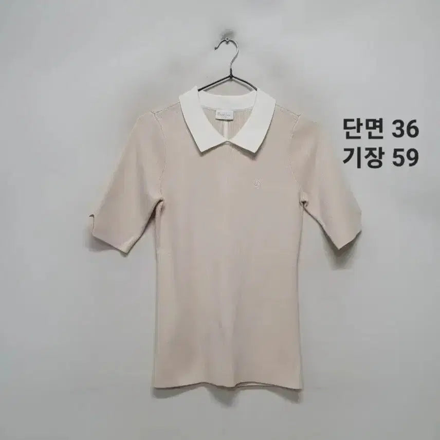 [BUNJANG] Fair Liar Short Sleeve Knit Top / 페어라이어 반팔 니트.