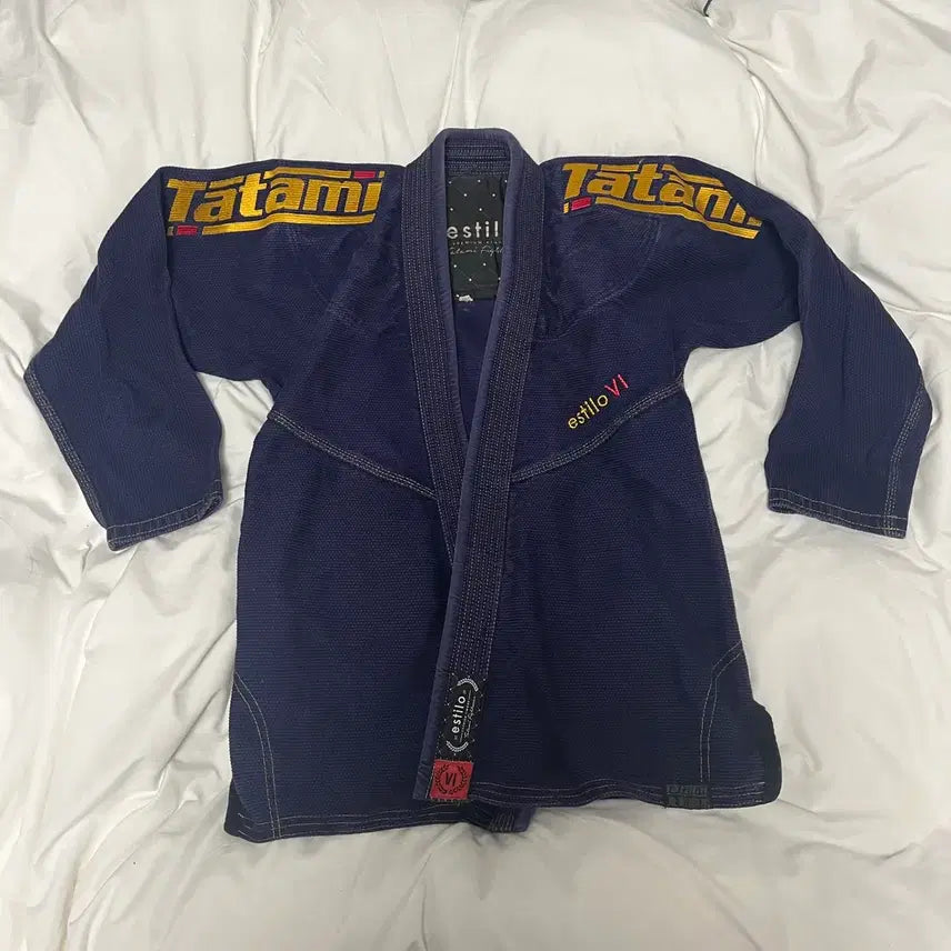 [BUNJANG] Tatami Estilo VI Jiu Jitsu Gi Navy F4 / 타타미 Estilo VI 주짓수 도복 네이비 F4
