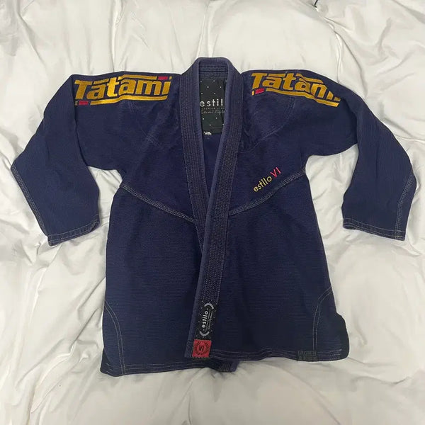[BUNJANG] Tatami Estilo VI Jiu Jitsu Gi Navy F4 / 타타미 Estilo VI 주짓수 도복 네이비 F4