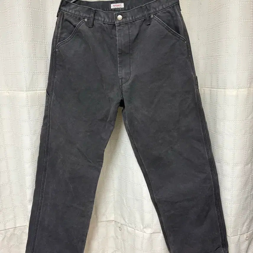 [BUNJANG] Everyone Vintage Work Pants Charcoal / [1] 에브리원 빈티지 워크 팬츠 챠콜