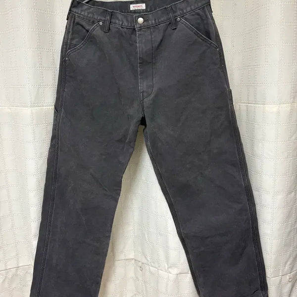 [BUNJANG] Everyone Vintage Work Pants Charcoal / [1] 에브리원 빈티지 워크 팬츠 챠콜