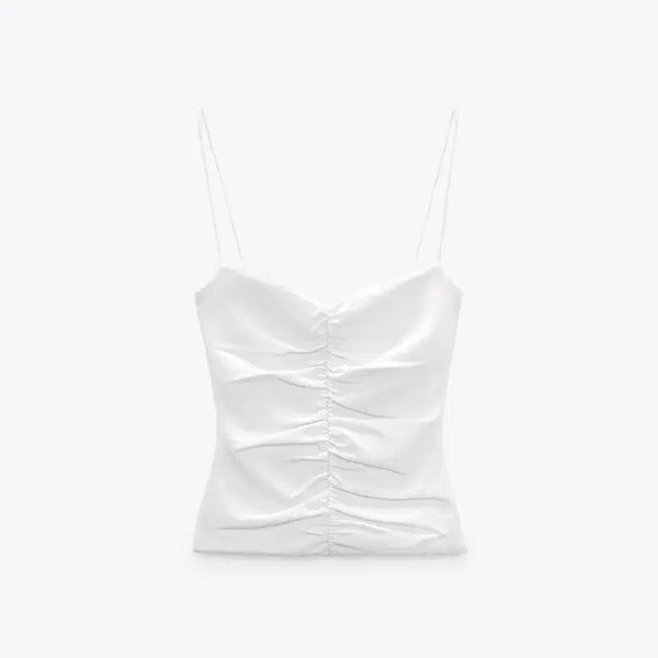 [BUNJANG] ZARA Shirring Elastic Top (New) / 자라 셔링 엘라스틱탑(새상품)/s