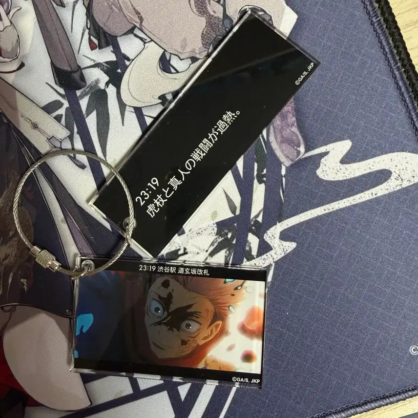 [BUNJANG] Jujutsu Kaisen Famous Scene Keyring - Yuji Itadori, Megumi Fushiguro, Nobara Kugisaki / 주술회전 명장면 키링 이타도리 유지 쿠기시키 노바라