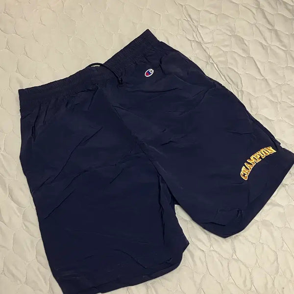 [BUNJANG] Champion Navy Woven Shorts / 챔피온 네이비 우븐 숏팬츠/반바지
