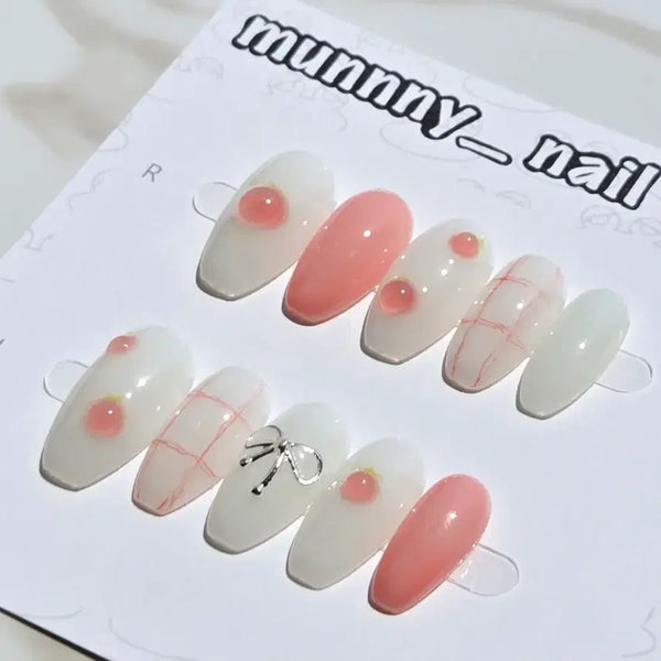 [BUNJANG] Handmade Nail Tips (Design #6) / 수제네일팁 (6번)