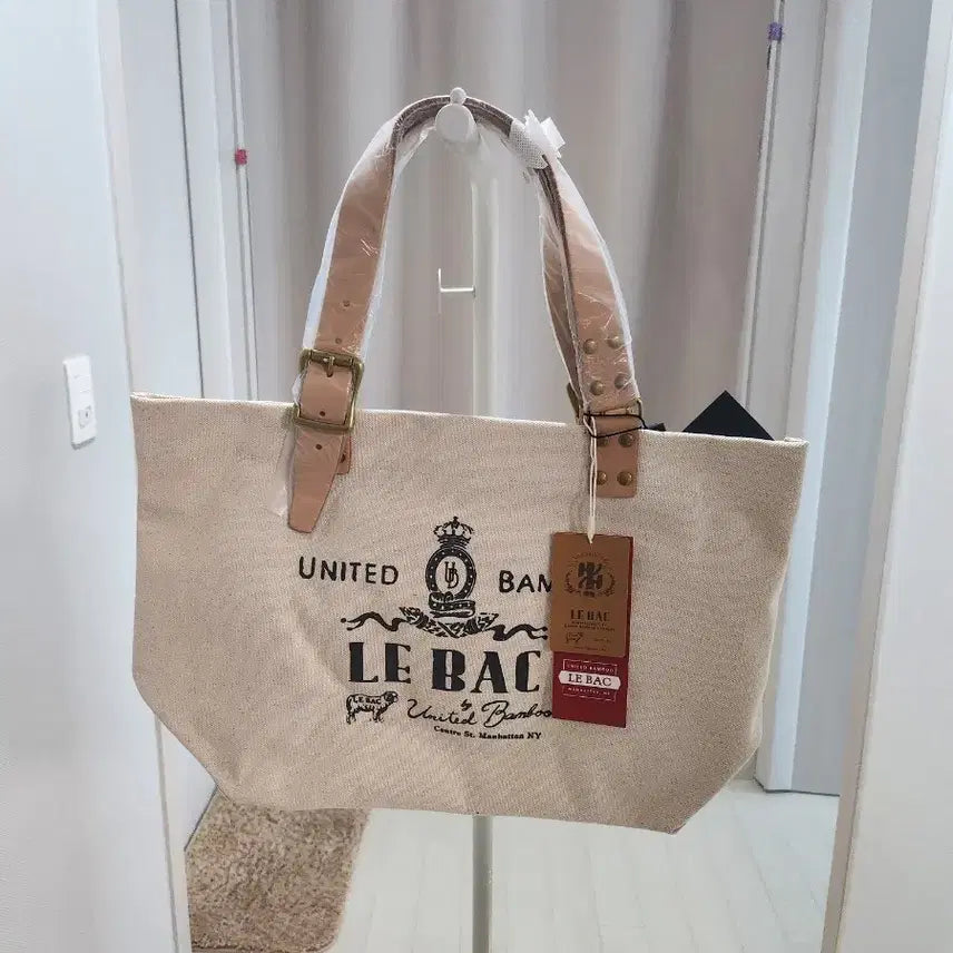 [BUNJANG] LE BAC Canvas Tote Bag / 르백 LE BAC 캔버스 토트백.무료배송