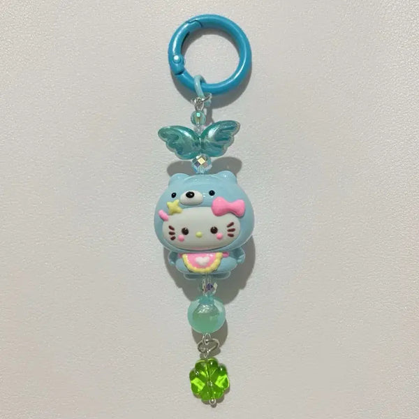 [BUNJANG] Handmade Gummy Kitty Keychain / 곰 키티 키링