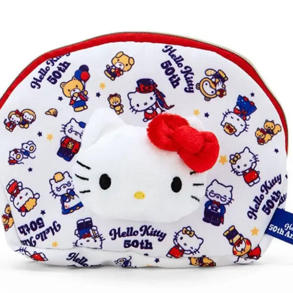 [BUNJANG] Hello Kitty 50th Anniversary Limited Edition Pouch / 헬로키티 50주년 기념 파우치