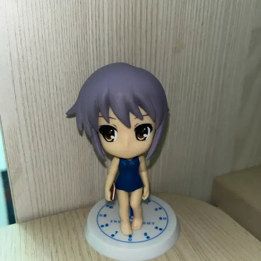 [BUNJANG] Suzumiya Haruhi Nagato Yuki Chibi-큥 Figure / 스즈미야 하루히의 우울 치비큥 나가토 유키 피규어