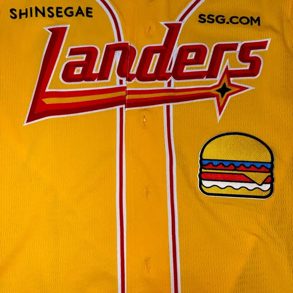 [BUNJANG] SSG Landers 2024 No Brand Authentic Uniform Jeong Jun-jae Marked / SSG랜더스 24 노브랜드 어센틱 유니폼 정준재 마킹