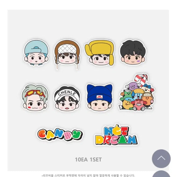 [BUNJANG] NCT Candy Sticker Set / 캔디 엔시티 스티커