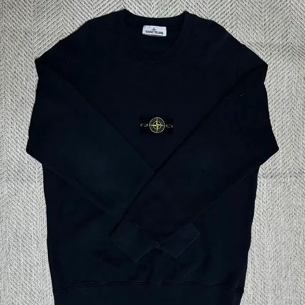 [BUNJANG] Stone Island Black Sweatshirt XL / [XL size] 스톤아일랜드 블랙 맨투맨