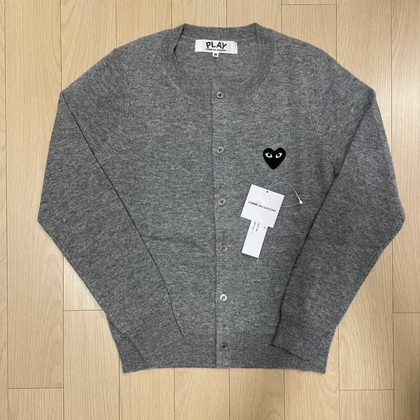 [BUNJANG] Comme des Garçons Black Badge Cardigan Grey Women's M / [거의 새제품] 꼼데가르송 블랙와펜 가디건 그레이 여자 m