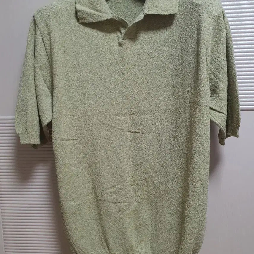 [BUNJANG] ANOUTFIT Men's Short Sleeve Knit Polo L / 남성카라반팔니트