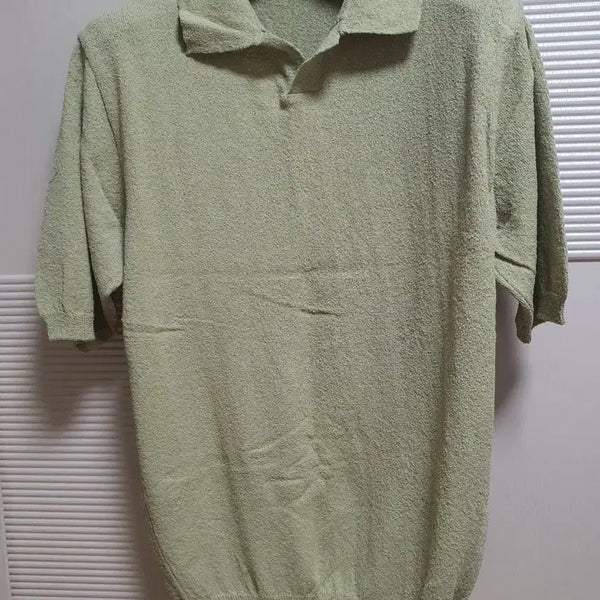 [BUNJANG] ANOUTFIT Men's Short Sleeve Knit Polo L / 남성카라반팔니트