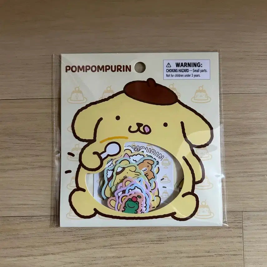 [BUNJANG] Sanrio Pompompurin 30th Anniversary Sticker Set / 산리오 폼폼푸린 30주년 스티커 세트