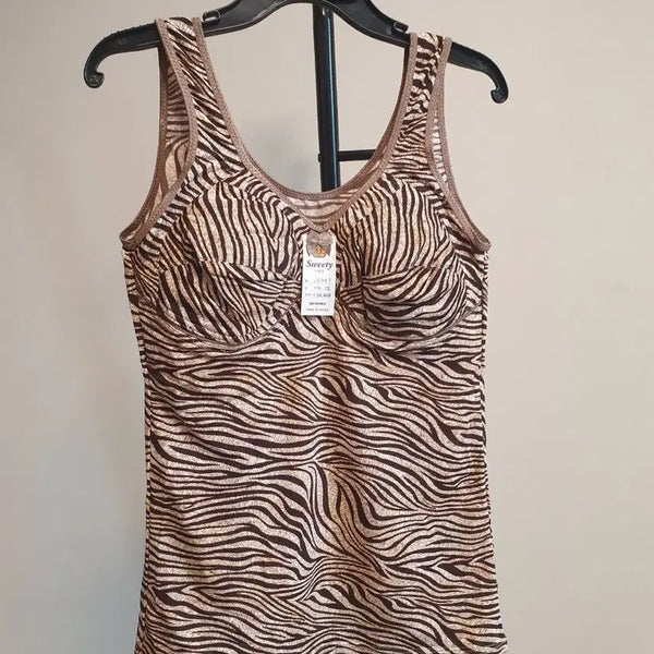 [BUNJANG] Zebra Pattern Women's Bralette 2XL / (새상품)지브라 여성 브라나시 90 2XL
