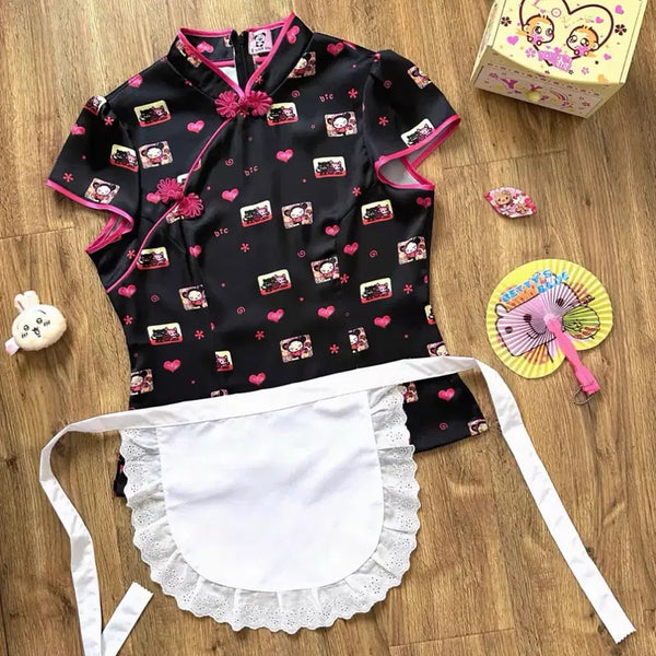 [BUNJANG] Pukka Cheongsam Dress / 뿌까 치파오