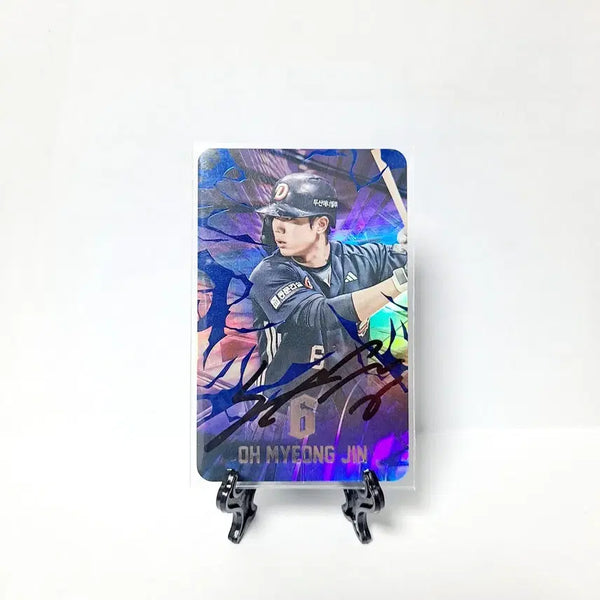 [BUNJANG] Doosan Bears Oh Myung-jin Signed Photocard / 두산 베어스 오명진 싸인 포토카드