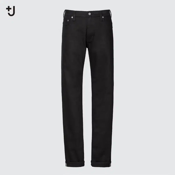 [BUNJANG] Uniqlo +J Selvedge Slim Fit Straight Jeans (Black) / [30] 유니클로 +J 셀비지 슬림핏 스트레이트 진 (블랙)
