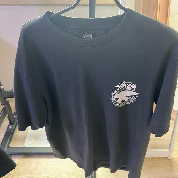 [BUNJANG] Stussy Beach Short Sleeve T-Shirt (L) / 스투시 비치 반팔 L