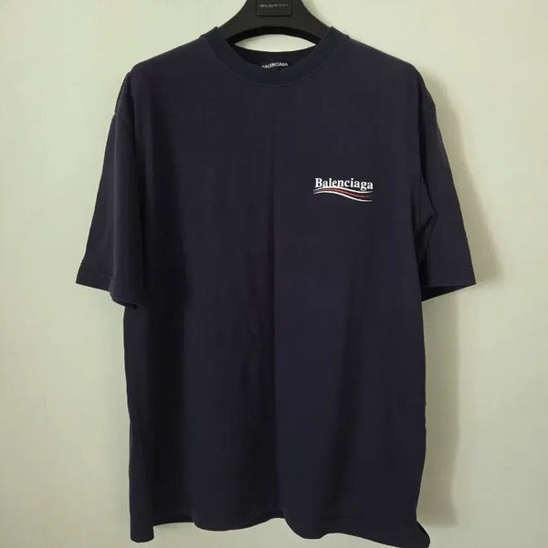 [BUNJANG] Balenciaga Wave Logo T-Shirt XS / 발렌시아가 웨이브 로고 반팔 티셔츠 xs