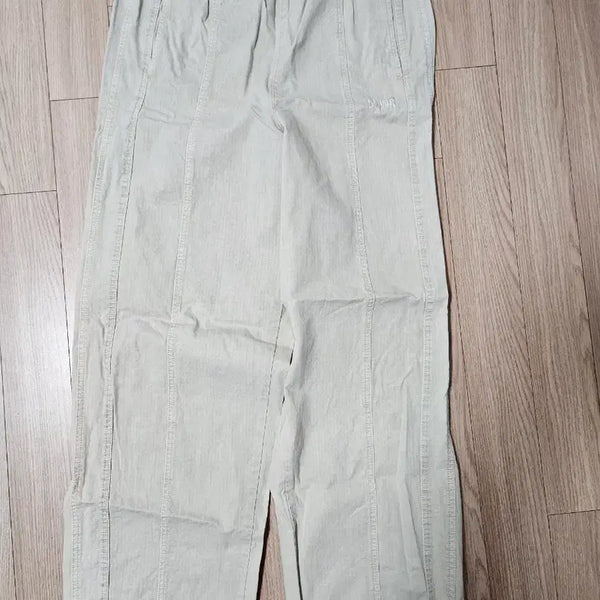 [BUNJANG] ZARA Ripstop Structure Pants Beige / [m] 자라 립스탑 스트럭처 팬츠 베이지