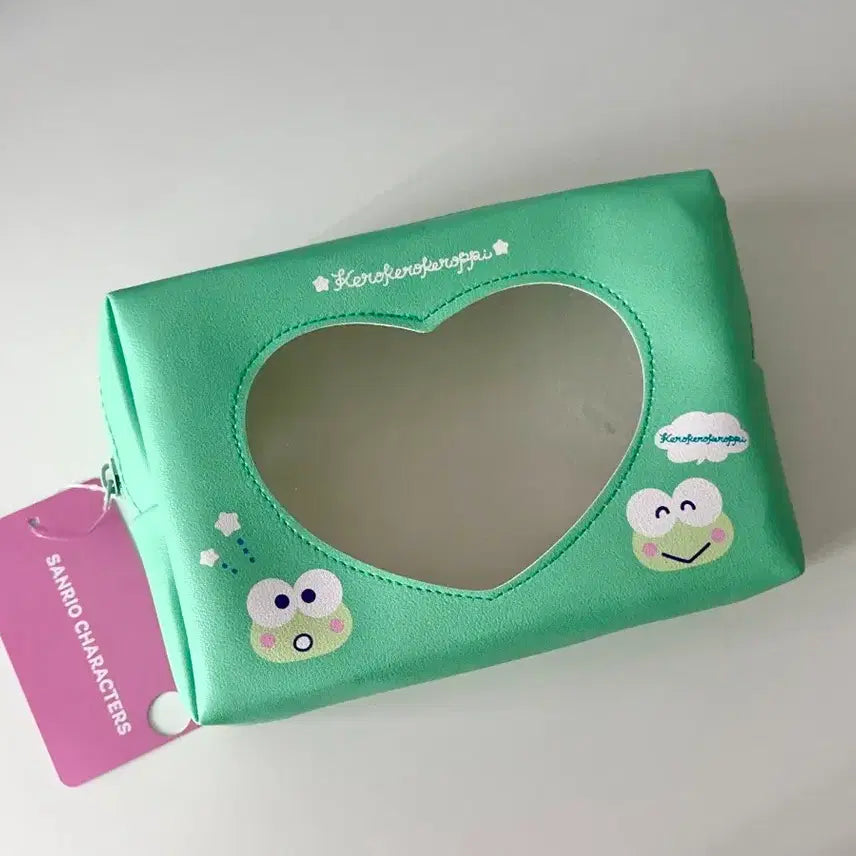 [BUNJANG] Sanrio Keroppi Cosmetic Pouch / 케로피 파우치 일본정품 화장품 인형 파우치 케로케로케로피 산리오