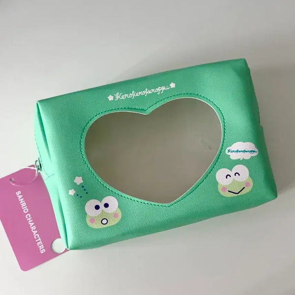 [BUNJANG] Sanrio Keroppi Cosmetic Pouch / 케로피 파우치 일본정품 화장품 인형 파우치 케로케로케로피 산리오