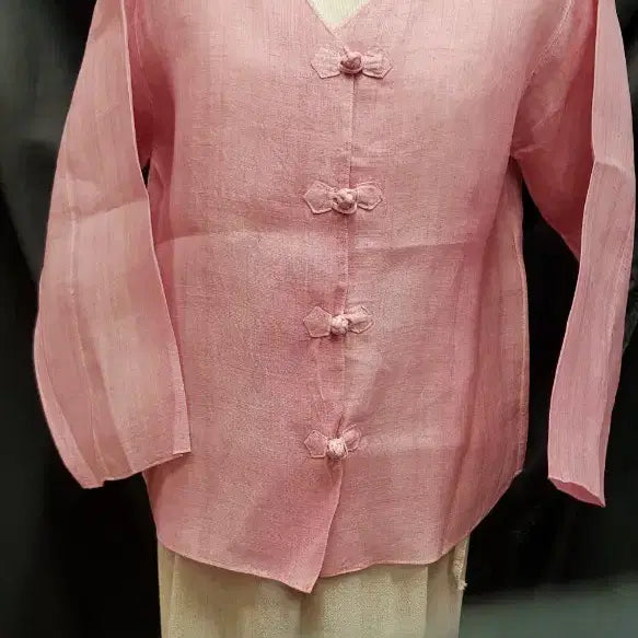 [BUNJANG] Pink Cotton T-Shirt / 연핑크
