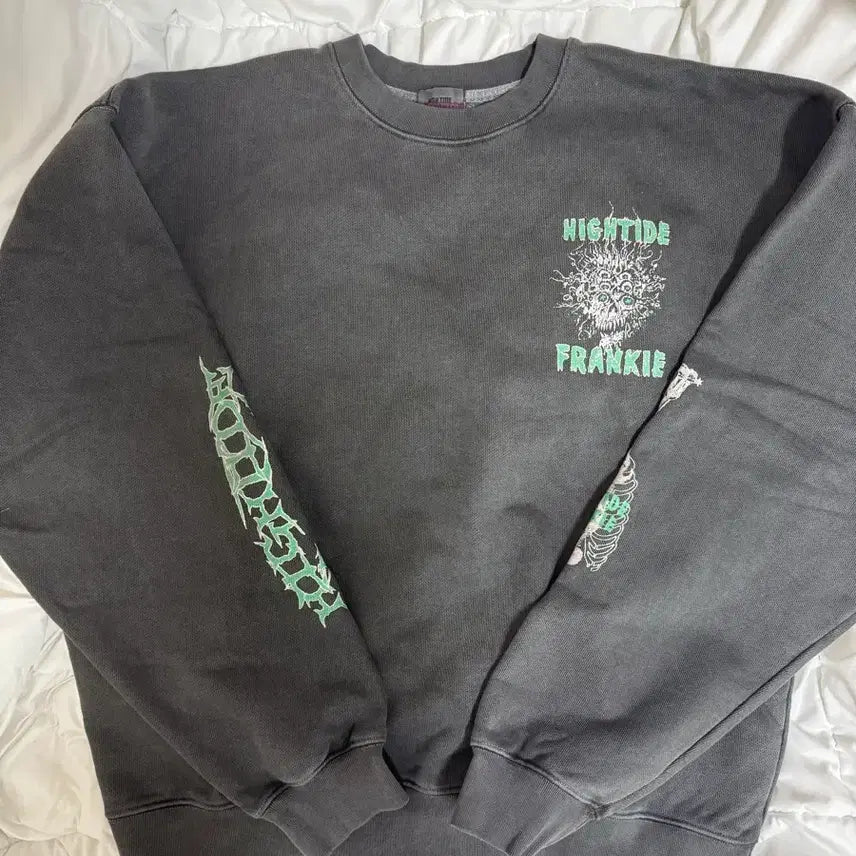 [BUNJANG] HIGHTIDE FRANKIE BIZARRE SWEATSHIRT PIGMENT / 하이타이드 프랭키 BIZARRE SWEATSHIRT PIGMENT