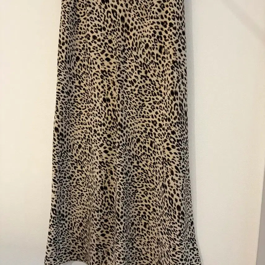 [BUNJANG] Leopard Print Long Skirt / 호피 롱스커트