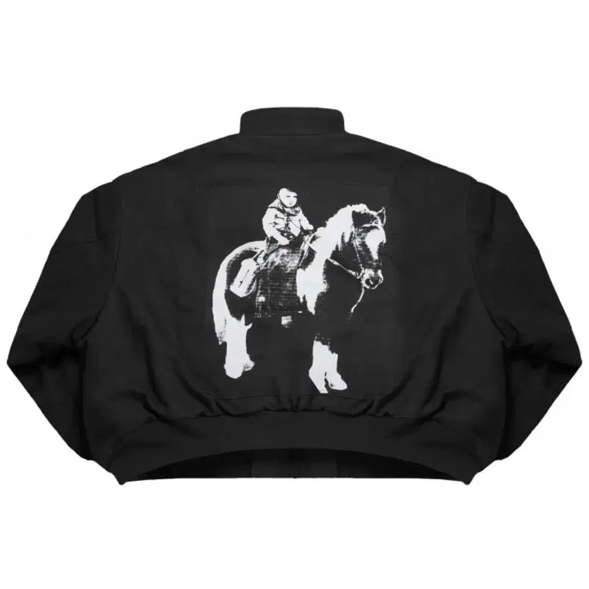 [BUNJANG] MJD Cowboy Canvas Harrington Jacket Charcoal / [OS] MJD Cowboy Canvas Harrington Jacket
