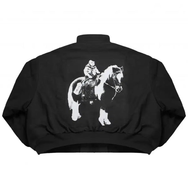 [BUNJANG] MJD Cowboy Canvas Harrington Jacket Charcoal / [OS] MJD Cowboy Canvas Harrington Jacket