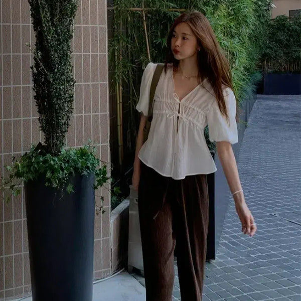 [BUNJANG] Frost J O2 Pleats Pants Brown Midi / (브라운/미디) 프로스트제이 오투 플리츠 팬츠