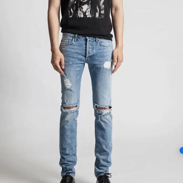 [BUNJANG] Modnine Killing Rose Distressed Jeans MOD1s Slim Fit / 모드나인 킬링로즈 디스진 Killing Rose - MOD1s 30