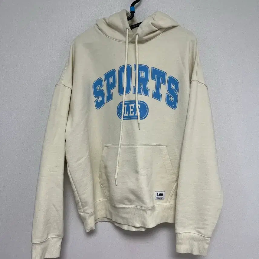 [BUNJANG] Lee Hoodie Light Yellow / lee 후드티