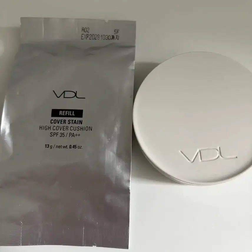 [BUNJANG] VDL Cover Stain High Cover Cushion Refill A02 / VDL 커버 스테인 하이 커버 A02 리필