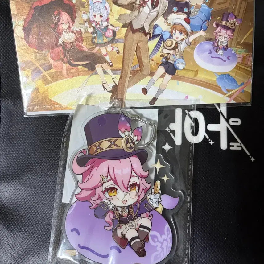 [BUNJANG] Genshin Impact Taobao POB Acrylic Topper & Postcard Set / 원신 타오바오 특전 아크릴토퍼&엽서