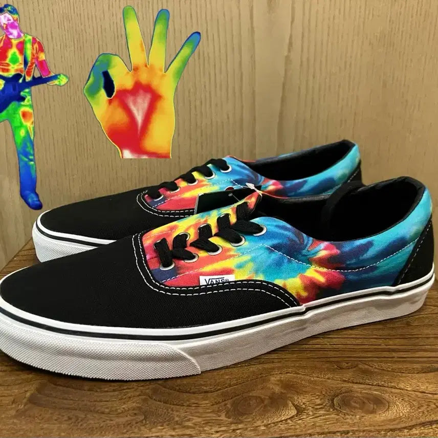 [BUNJANG] Vans Tie-Dye Era (Infrared) Surfing Greatful Dead / Vans 반스 타이다이 (적외선 컬러) 에라 290 서핑 그레이트풀데드