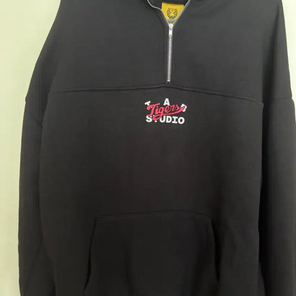 [BUNJANG] Kia Tigers IAAB Half-Zip Sweatshirt / 기아타이거즈 아이앱 반집업 맨투맨