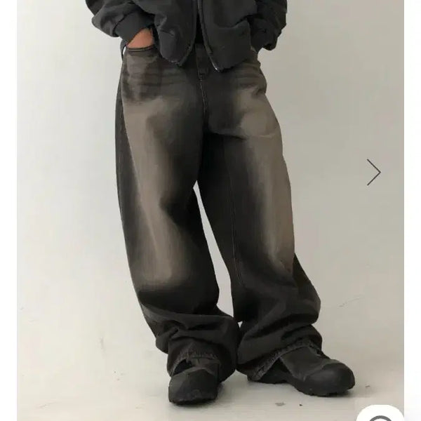 [BUNJANG] New Chief Chic Denim Wide Fit Pants S / 뉴치프시크 데님 s