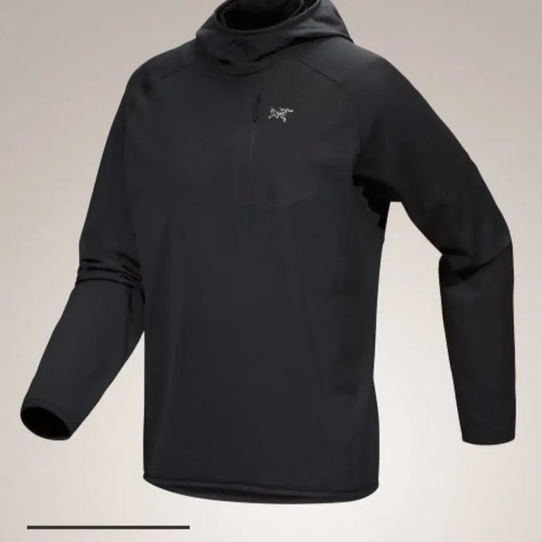 [BUNJANG] Arc'teryx 25FW Delta Pullover Hoodie Black L (100-105) / 아크테릭스 25fw 델타 풀오버 후드맨 블랙 L(100~105)
