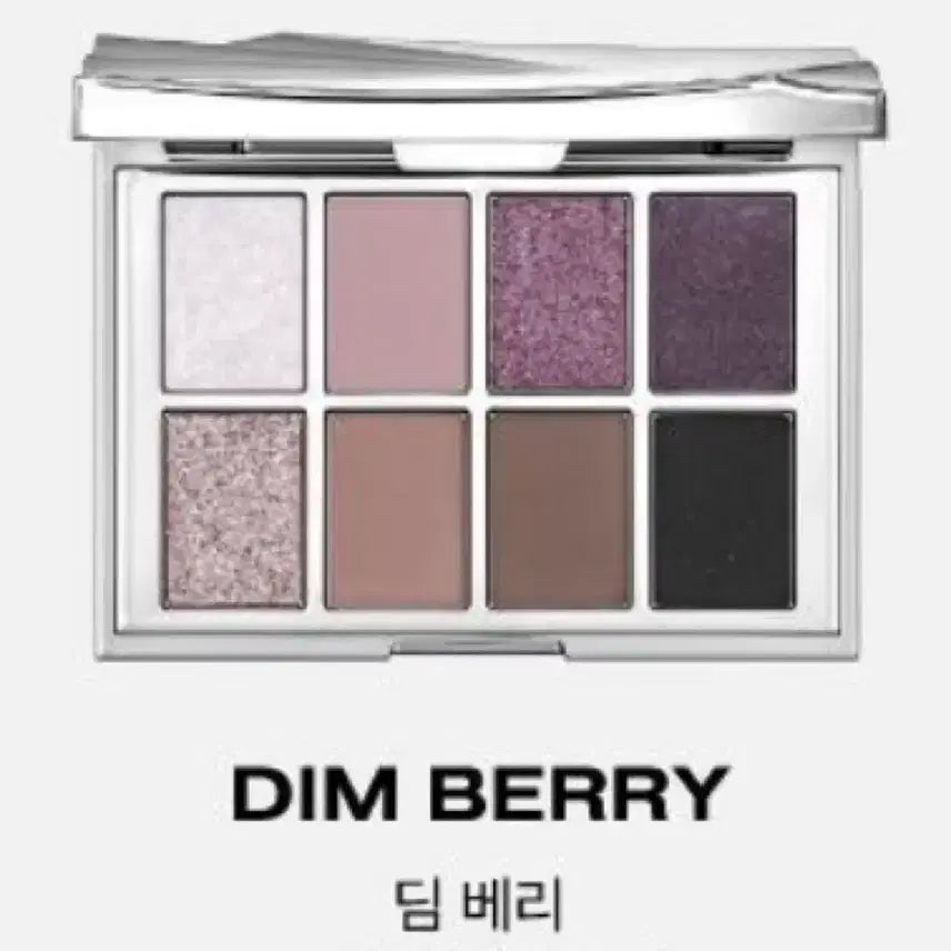 [BUNJANG] Riskin Pigment Eyeshadow Palette Dim Berry / 리스키 피그먼트 아이섀도우 팔레트 딤 베리