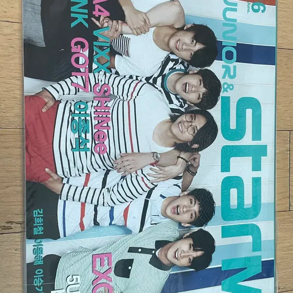 [BUNJANG] B1A4 Junior&Star Magazine (Sealed) / 미개봉 비원에이포 B1A4 junior&starm 잡지