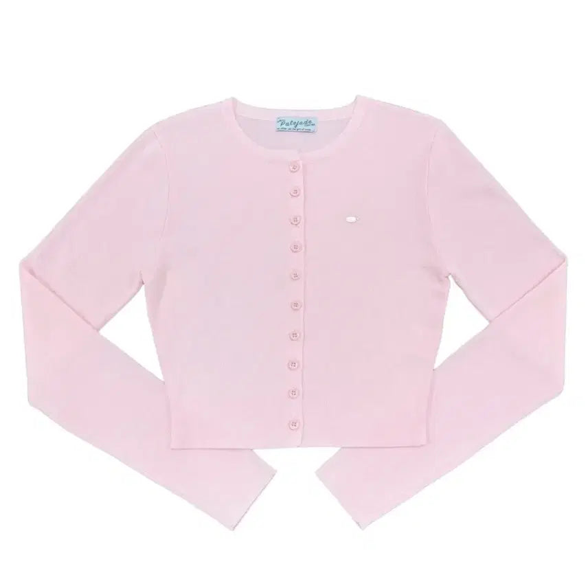 [BUNJANG] Faye Jade Rayon Summer Cardigan Baby Pink / 페일제이드 레이온 썸머 가디건 베이비핑크