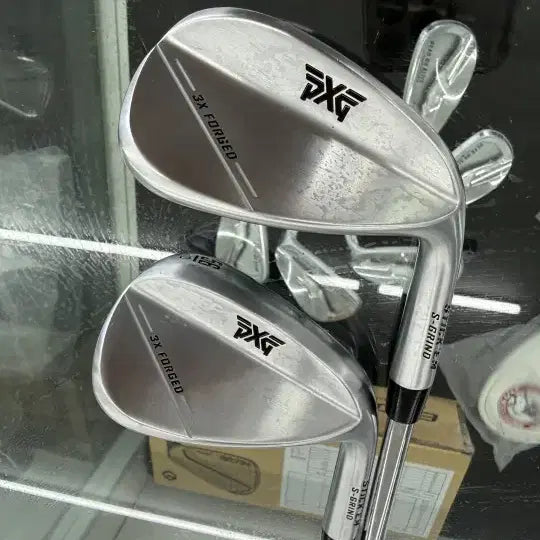 [BUNJANG] PXG Strikeman Forged Wedge Set Chrome 50/56 Degrees Dynamic Gold Mid 95 S200 / 카네 PXG 스틱엄 포지드 웨지 크롬 50도 56도 다인나믹골드 미드 9