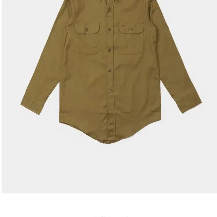 [BUNJANG] Anatomica Big A Shirt Olive / 아나토미카 Big A 셔츠 올리브 드랍