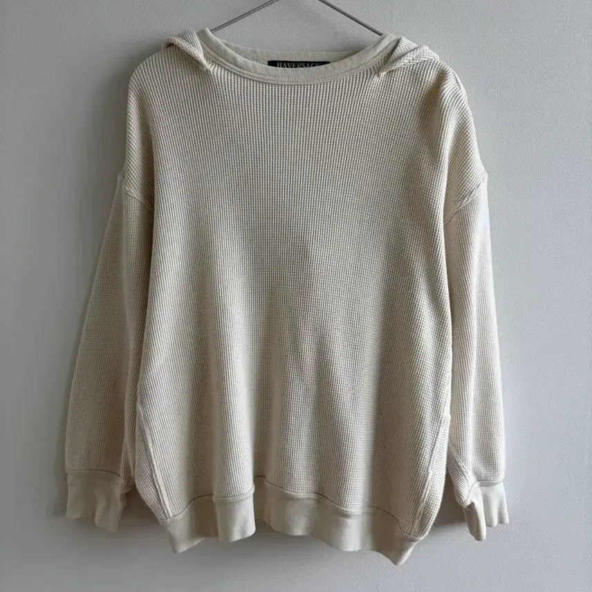 [BUNJANG] Haverseck Waffle Long Sleeve T-Shirt Size 1 / 하버색 와플 긴팔티 1사이즈